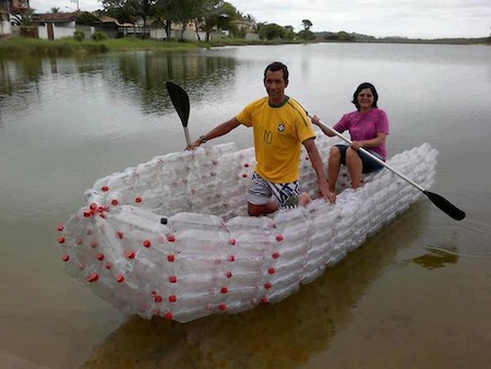 Examples of Plastic Bottle Boats  Green Living